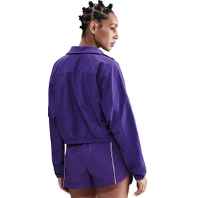 Resim Nike Sportswear Everything Wovens Repel Uv Kadın Mor Günlük Stil Ceket HJ0999-547 