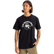 Resim Quiksilver Skull Lines Erkek Siyah Tişört 