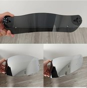 Resim Xuweiwei Silvery Daily One Size Koruyucu Kapak Yedek Güneşlik Motosiklet Aksesuarları Agv K1 K5 K5s K1s K3sy Maskeleri 