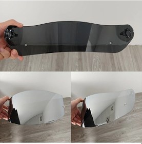 Resim Xuweiwei Silvery Daily One Size Koruyucu Kapak Yedek Güneşlik Motosiklet Aksesuarları Agv K1 K5 K5s K1s K3sy Maskeleri 