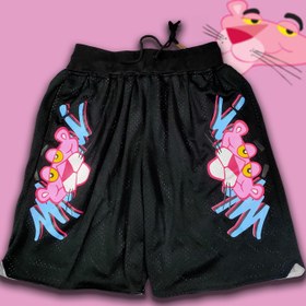 Resim Pembe Panter Şort - Siyah / XL 