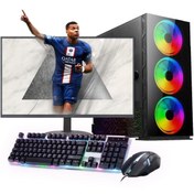 Resim Rogame Intel I3 13100F 16GB 1tb M2 4gb GTX1650 24" Mon. (Gaming Set) 