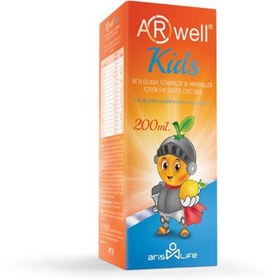 Resim Arwell Kids Beta Glukan-Vitaminler ve Mineraller İçeren Sıvı Takviye Edici Gıda 200 ml 