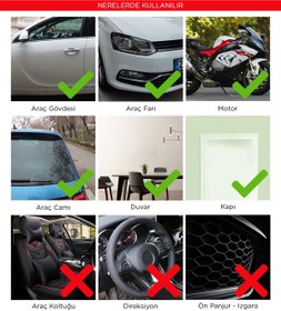 Resim New Jargon Engeli Arabası Ve Engelli Kadın Araba Işareti Sticker 15cm - Sarı 