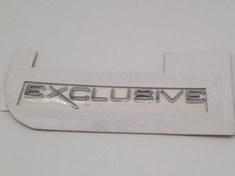 Resim Volkswagen Exclusive Yazısı 