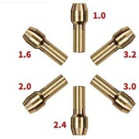 Resim Depolife Gravür Makineleri Için Için 6 Adet Penset Chuck 