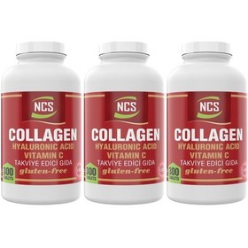 Resim Ncs Hidrolize Collagen Hyaluronic Acid C Vitamini 3 Kutu 900 Tabl 
