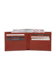 Resim Tergan Taba Deri Erkek Cüzdan - S1ce00001211-b47 Taba 