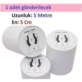 Resim Malinka 5 Metre Görünmez Çıkartma Push Up Göğüs Meme Dikleştirici Kaldırıcı Kaldırma Ped Bandı 