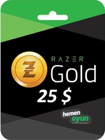 Resim Hemenoyun Razer Gold 25 Usd Dolar 