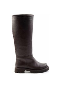 Resim Kahve Hakiki Deri Kadın Çizme K03666552003 Kahve 