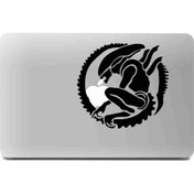 Resim Macbook Alien Sticker 