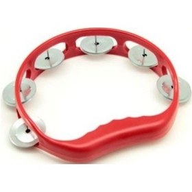 Resim Kına Tefi Plastik Kırmızı 