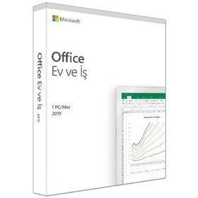 Resim Microsoft Office 2019 Ev ve Ofis Türkçe Lisans Kutu T5D-03258 Ofis Yazılımı 