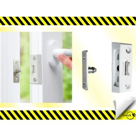 Resim Lorex Pencere Emniyet Kilidi, Çocuk Hırsız Kilidi (Beyaz) 
