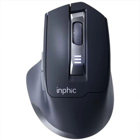 Resim İklimStore İNPHİC M9 Kablosuz Fare Ergonomik Şarj Edilebilir Sessiz Kullanım 2.4G 500 mAh U - Mi9625-3710 