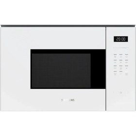 Resim Siemens BE525LMW2 20 Lt. Beyaz Ankastre Mikrodalga Fırın 