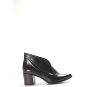 Resim Hakiki Deri Siyah Kadın Dolgu Topuk Bot 019za21-641-siyah Siyah 