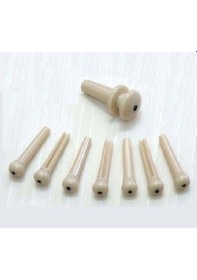 Resim Planetwaves Pwps12 Endpin Set Beyaz 7 Köprü Pimi 1 Askı Pimi 