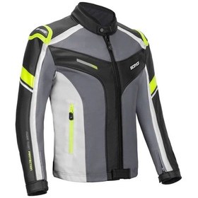 Resim Motoanl Motosiklet Montu Full Korumalı 4 Mevsim Pu Kaplamalı Polyester Ve Naylon Kumaş Motor Mont Green 