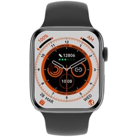 Resim sekoda Watch 8 Dt Max Siyah Akıllı Saat Iphone Ve Android Tüm Telefonlara Uyumlu Geniş Ekran 