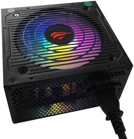 Resim Havit Gamenote HV-B500W 500W RGB 80 PLUS Gaming Güç Kaynağı – Sessiz ve Stabil Performans 