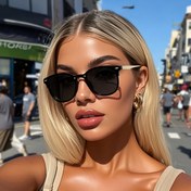 Resim 1 Çift Kadın Yuvarlak Klasik Şık Günlük Moda Gözlük - Partiler, Alışveriş, Günlük Kullanım & Tatiller İçin Çok Yönlü (Cadılar Bayramı, Noel, Paskalya, Sevgililer Günü, 4 Temmuz, Şükran Günü, Yılbaşı), Hediye Gözlükleri, Şık Çerçeveli, Hafif Çerçeve, Dekoratif Gözlükler, Tatil Alışverişi 