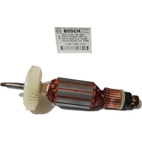 Resim Bosch Gws 15-125 Cı / Gws 15-125 Cıe / Gws 15-125 Cıt Fanlı Endüvi Armatör Rotor Kollektör 230V 