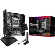 Resim Rog Strıx X870-I Gamıng Wıfı Amd X870 Am5 Ddr5 8400 HDMI 2xusb4 2x M2 Usb3.2 Wifi 7 + Bt Aura Rgb 2.5gbit Lan Mini Itx 10+2+1 Güç Aşamaları, Çift Usb4, Rog Strix Hıve Iı Anakart 