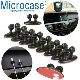Resim 8In1 Cable Clip Araç Içi Kablo Tutucu Ve Kablo Toparlayıcı Klips 