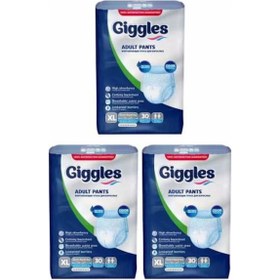 Resim Giggles Emici Külot Ekstra Büyük Boy 30'Lu Yetişkin Bezi 