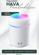 Resim Barbanti Mobile 300 ml Ultrasonik Hava Nemlendirici Buhar Makinesi ve Aroma Difüzörü H2o Oda Nemlendiricisi 