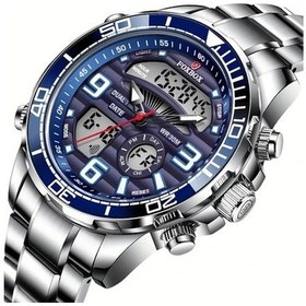 Resim Fastbuy 30m Çok Fonksiyonlu Lıge Klasik Trendy Kadın Erkek Öğrenci Kol Saati Altın Black Silvery Çelik Kordon Altın 