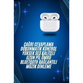 Resim Sbusshop 3.nesil Ios Android Uyumlu Bluetooth 5.0 Beyaz Çağrı Cevaplama - SB001M-47SNV5 