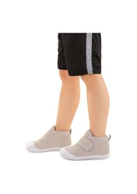 Resim Kiko Kids Winnie Cırtlı Erkek Bebek Günlük Bot Ayakkabı Gri 