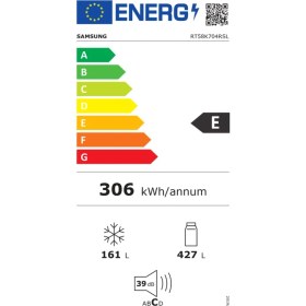 Resim Samsung RT58K704RSL/TR 588 Lt Üstten Donduruculu No-Frost Buzdolabı, İkili Soğutma, Wi-Fi 