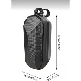 Resim Pa Scooter Çantası Elektrikli Sı. Sert Malzemeden Üretilmiş, Özel Su Geçirmez Kumaş,4 Litre 