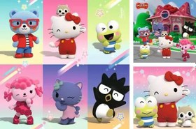 Resim Ravensburger 3x49 Parça Puzzle Hello Kitty 120010357 