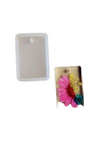 Resim Epoksi Silikon Kalıp Minik Boy Dikdörtgen Model 