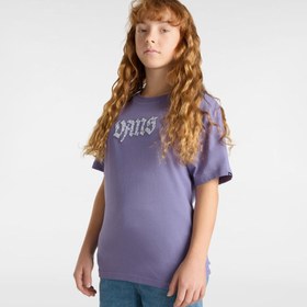 Resim Vans Daisy Break Ss Çocuk Mor T-Shirt 