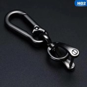 Resim Cdwishbest H02 Araba Anahtarlık Yaratıcı Basit Güçlü Karabina Şekli Anahtarlık Tırmanma Kancası Anahtar Paslanmaz Çelik Adam Unisex Hediye Oto Iç (Yurt Dışından) 
