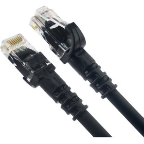 Resim DERKAB 30 Metre Cat6 Network-Ağ-Ethernet Kablosu Siyah 