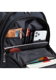Resim Plm Lıdya 13"-14" Füme Siyah Notebook Sırt Çantası 