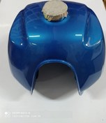 Resim HYOSUNG RT 125 YAKIT DEPOSU MAVİ-TURUNCU 