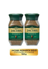 Resim Monarch Gold Cam Kavanoz Granül Kahve 100 Gram X 2 Adet Diğer 