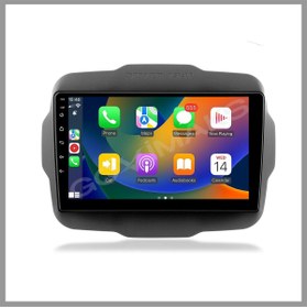 Resim GOVİMAKS Govimaks Jeep Renegade 2014-2023 6 Gb Ram 128 Gb Hafıza Androıd Multımedıa Teyp 