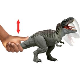 Resim Jurassic World Tyrannosaurus Rex Figürü 53 cm Sesli ve Işıklı JCH02 