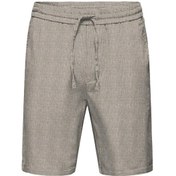 Resim Only & Sons Onslinus Life 0006 Linen Mix Short Erkek Şort-26445 - S Kahverengi 