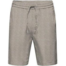 Resim Only & Sons Onslinus Life 0006 Linen Mix Short Erkek Şort-26445 - S Kahverengi 