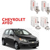 Resim CHEVROLET AVEO 2014 MODEL ÖN UZUN-KISA 4 LÜ FAR AMPÜLÜ TAKIMI BOSCH 
